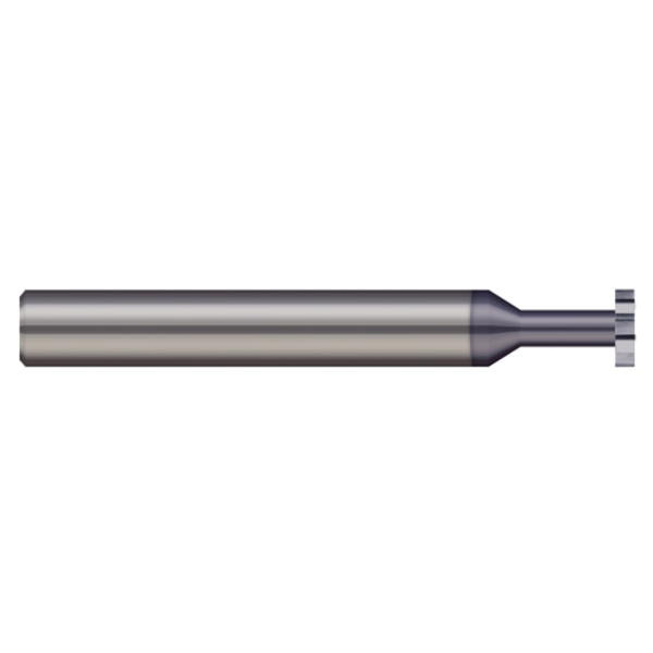 Micro 100 Keyseat Cutter, Square, 0.1250" (1/8) Cutter dia, Neck Length: 0.145" KC-125-190-045X